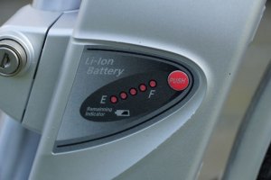 Panasonic Akku mit Ladestatusanzeige Ladestatus Elektrofahrrad Akku