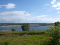 Blick über den Geiseltalsee