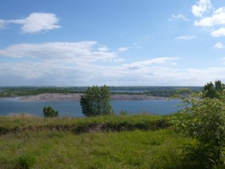 Blick über den Geiseltalsee