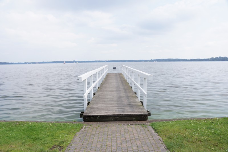 Blick auf das Bad Zwischenahner Meer vom Kurpark aus