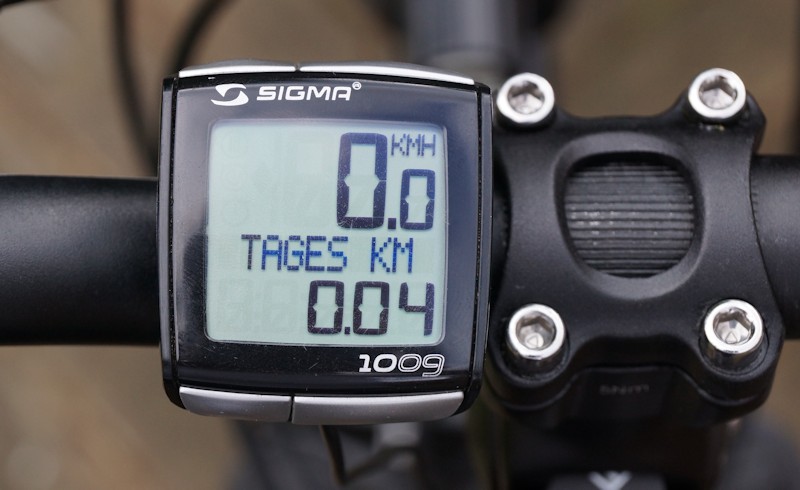 Fahrradcomputer Tachometer LCD Fahrrad Kilometerzähler Radfahren Kabelgebunden 