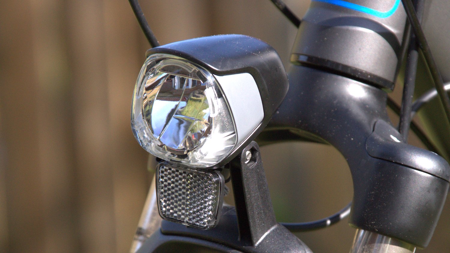 Fahrradlicht Fahrrad Vorderlicht LED-Frontscheinwerfer Batteriebetrieb 30 Lux 