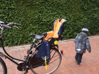 Kinderfahrradsitz Test - Kind und Fahrrad