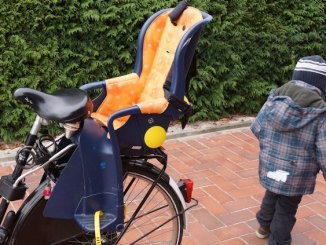 Kinderfahrradsitz Test - Kind und Fahrrad