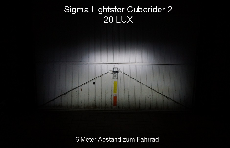 Sigma Lightster bei Nacht