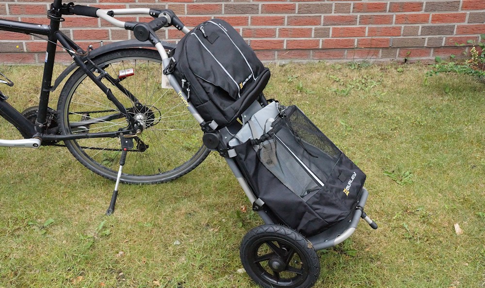 Burley travoy fahrrad lastenanhänger clearance