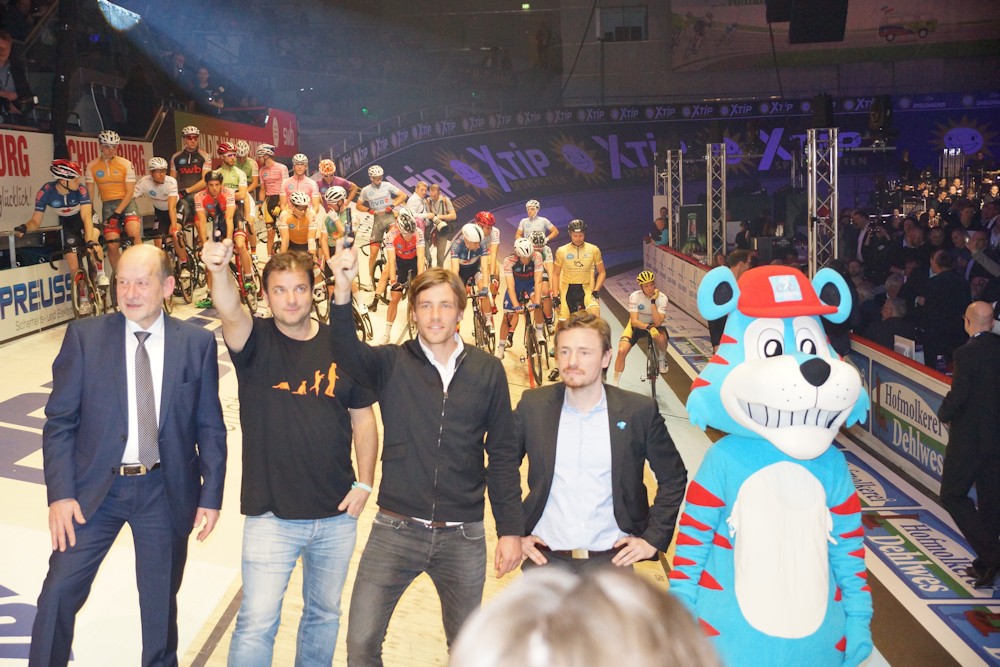 Sixdays Startschuss Clemens Fritz Martin Ruetter Sixdays Startschuss Clemens Fritz Martin Ruetter