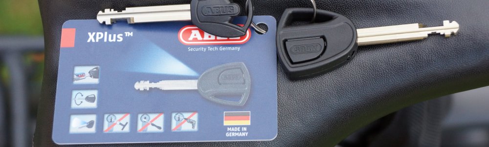 Abus Code Card für Fahrradschlüssel