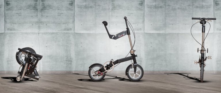 Kwiggle Bike beim Das Ding des Jahres Faltrad/Klapprad