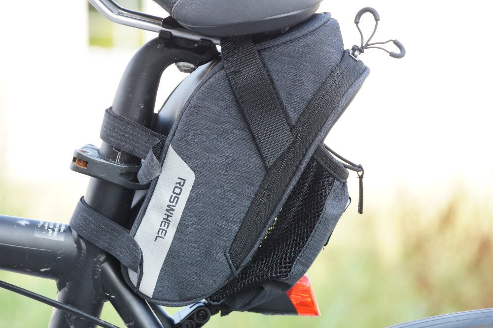WHEEL UP Fahrradsatteltasche Reflektierende MTB-Rennrad-Rückentasche hinten 