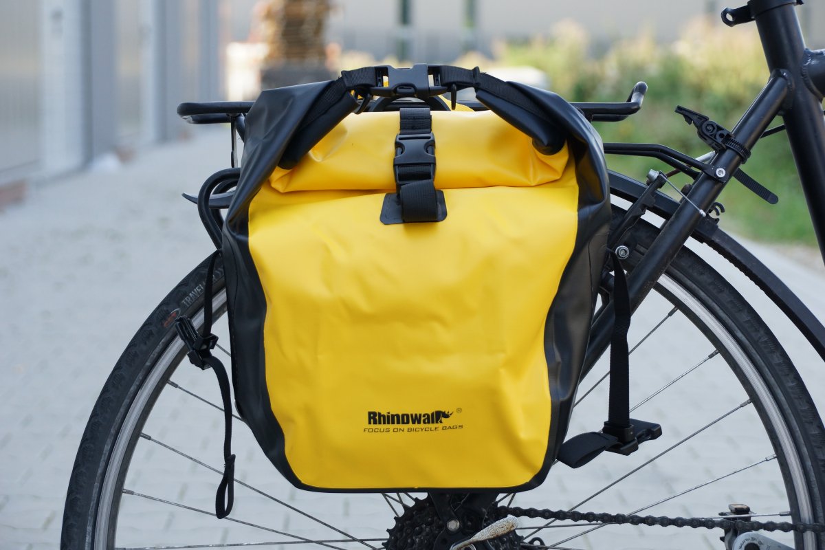 27L Fahrradtaschen Multifunktional Gepäckträger Wasserdicht MTB Satteltasche DHL
