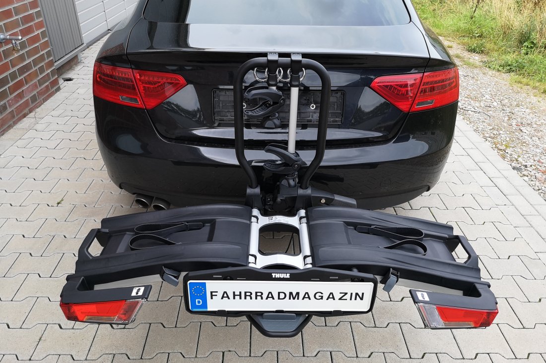 Thule EasyFold XT 2 Test - Faltbarer Fahrradträger für die AHK