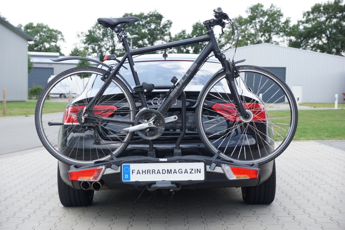 thule 933 easyfold xt 2 fahrradträger inkl. Auffahrrampe in