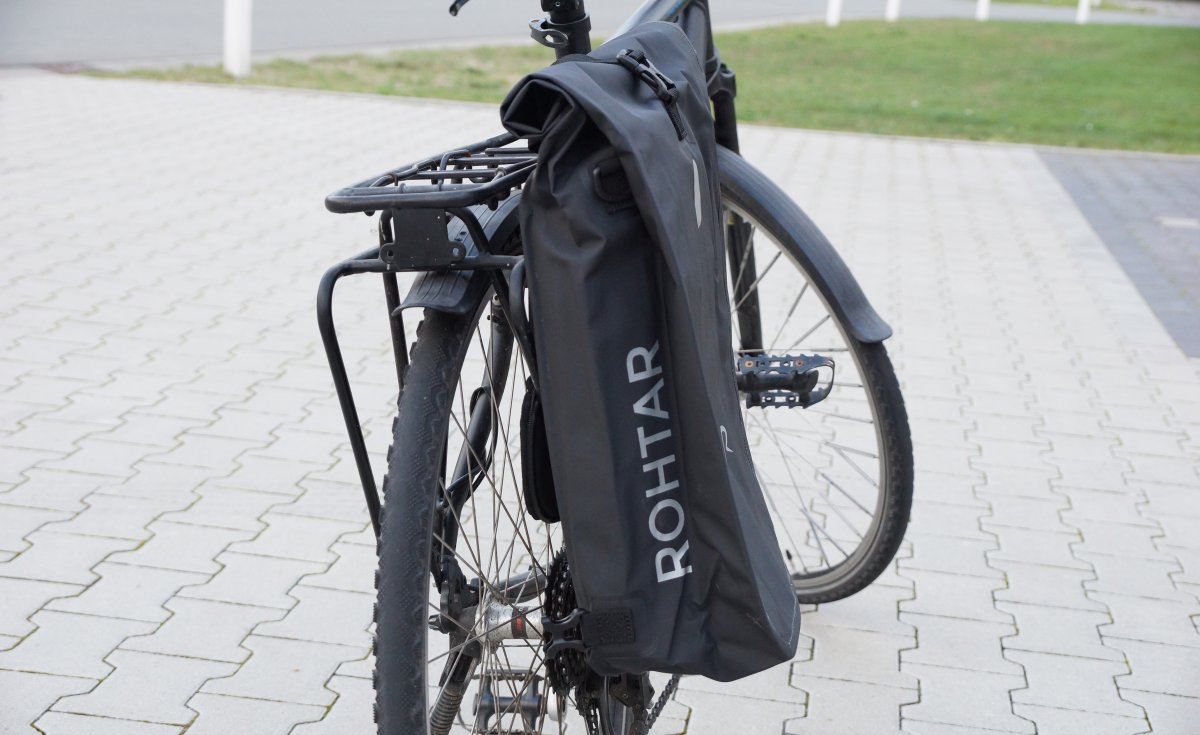 rohtar fahrradtasche am fahrrad