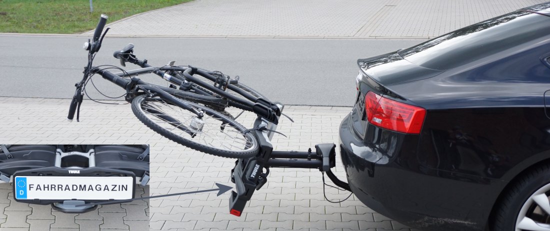 THULE 933 EASYFOLD XT FAHRRADHECKTRÄGER 2 RÄDER E-BIKES AHK FAHRRADTRÄGER