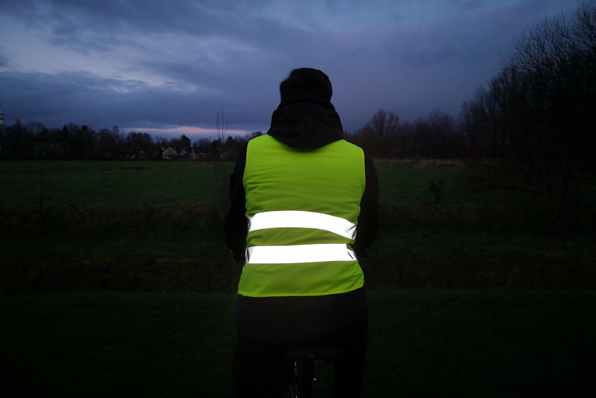 LED Warnwesten im Test - Sicherheit auf dem Fahrrad 