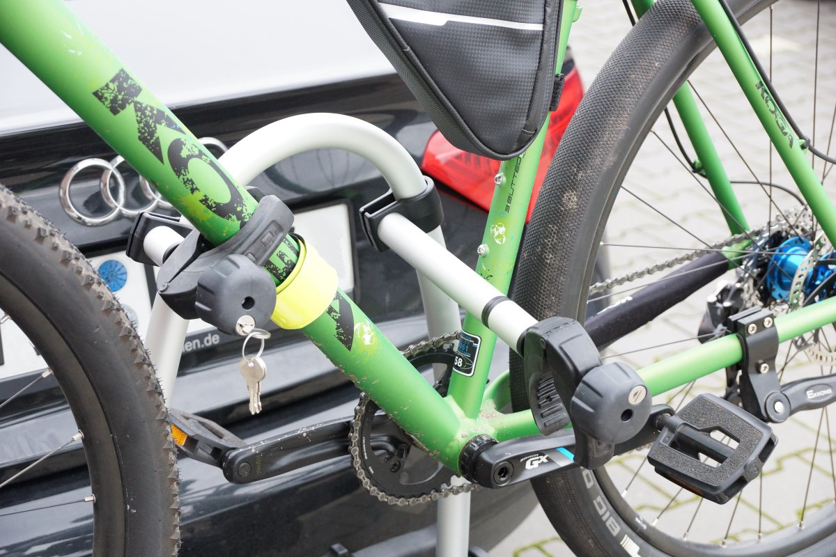 Westfalia BC 60 Test Fahrradträger für die AHK EBike