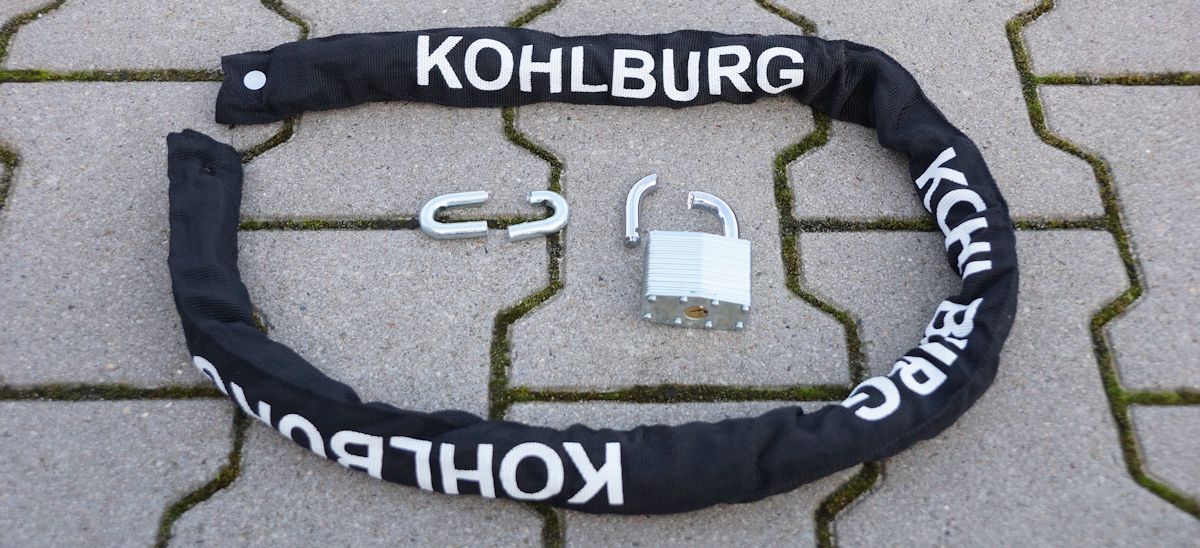 kohlburg kettenschloss geknackt und aufgebrochen