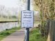 Fahrrad Zählgerät Schild