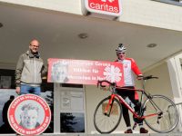 Ludger Abeln vor Charity Radtour gegen Corona