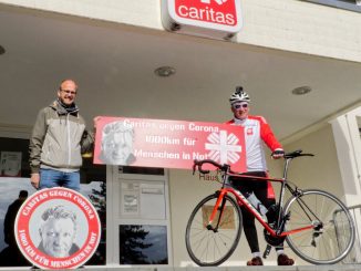 Ludger Abeln vor Charity Radtour gegen Corona