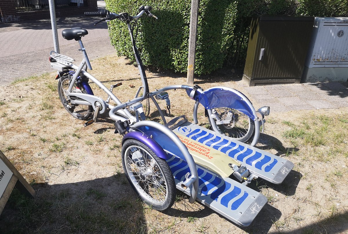 Fahrrad für Behinderte Radfahren für Menschen mit