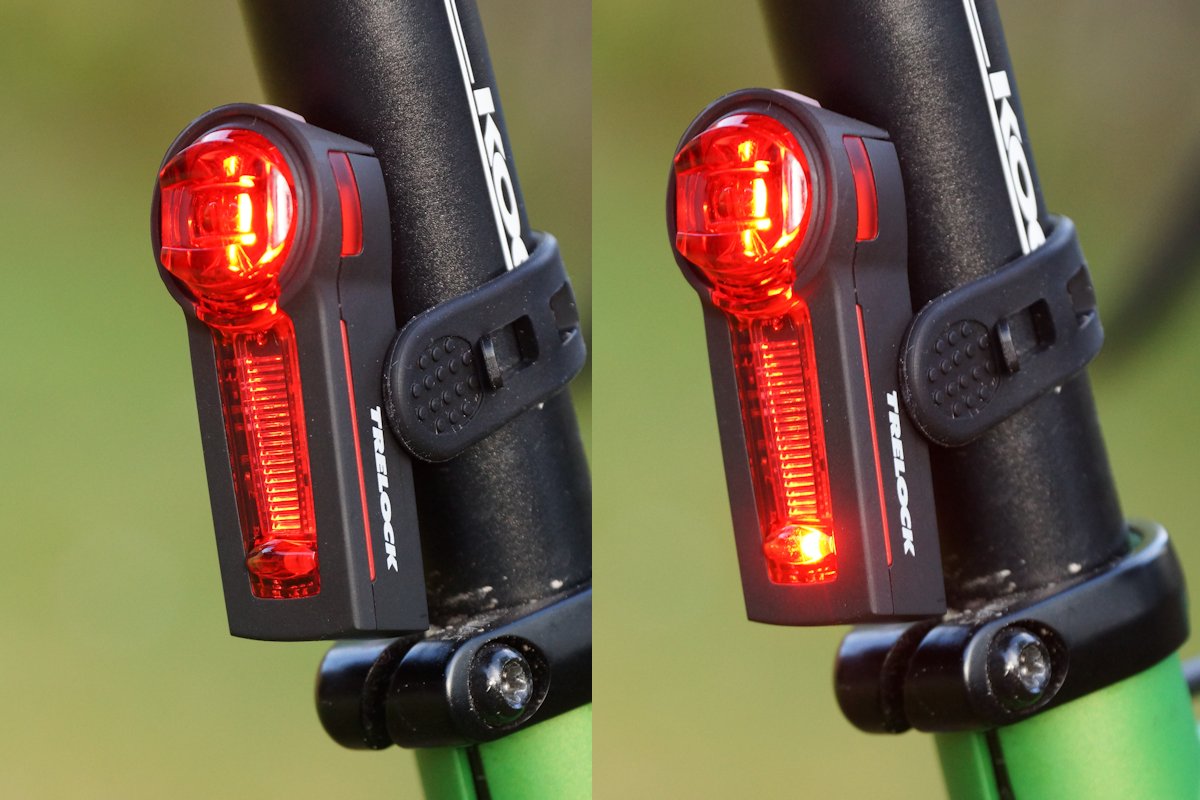 Akku Rücklicht mit Bremslicht für´s Fahrrad / eBike mit USB 