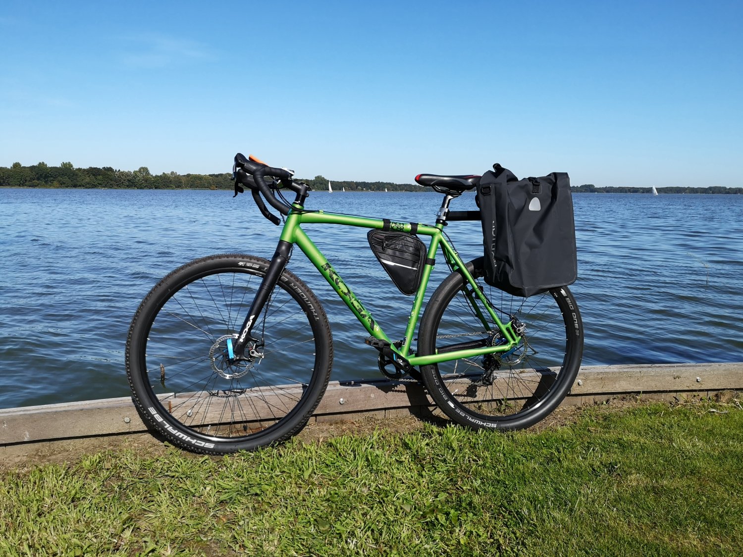 Fahrradtour an Ostern am Meer mit einem Gravelbike Fahrradtour an Ostern am Meer mit einem Gravelbike