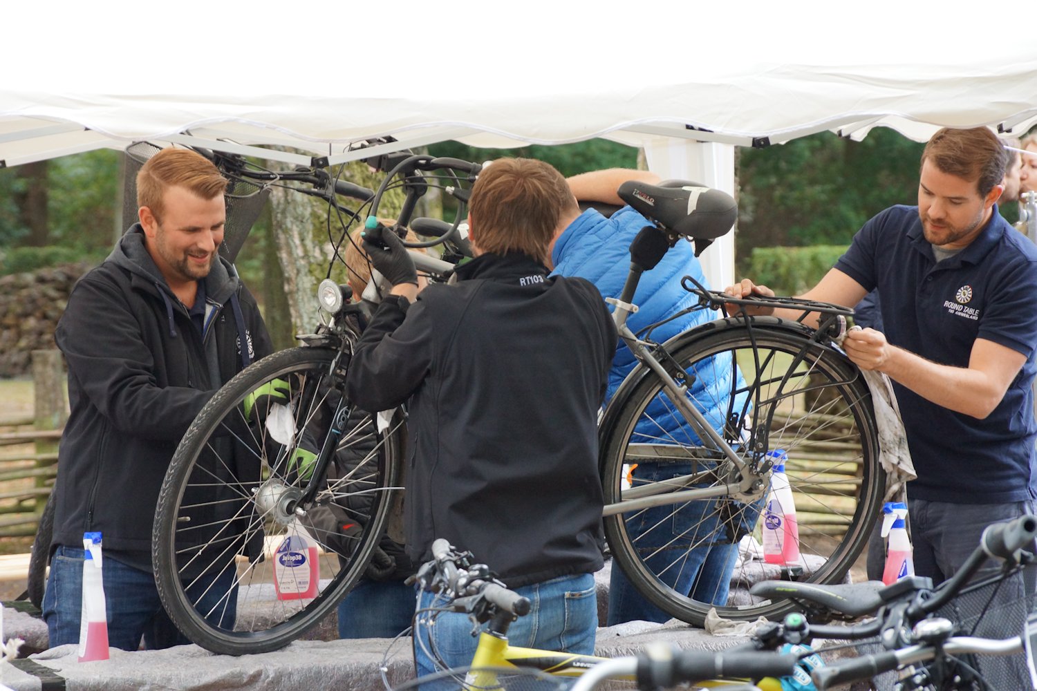 Fahrradputzaktion Round Table Ammerland - RT103