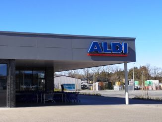 Aldi mit Fahrradzubehör