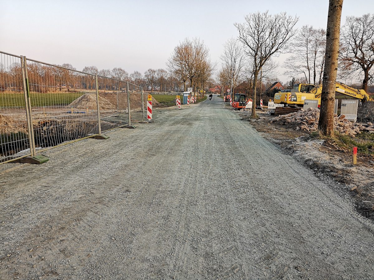 Baustelle Vollsperrung aufgehoben Zum Haxtumerfeld Aurich Baustelle Vollsperrung aufgehoben Zum Haxtumerfeld Aurich
