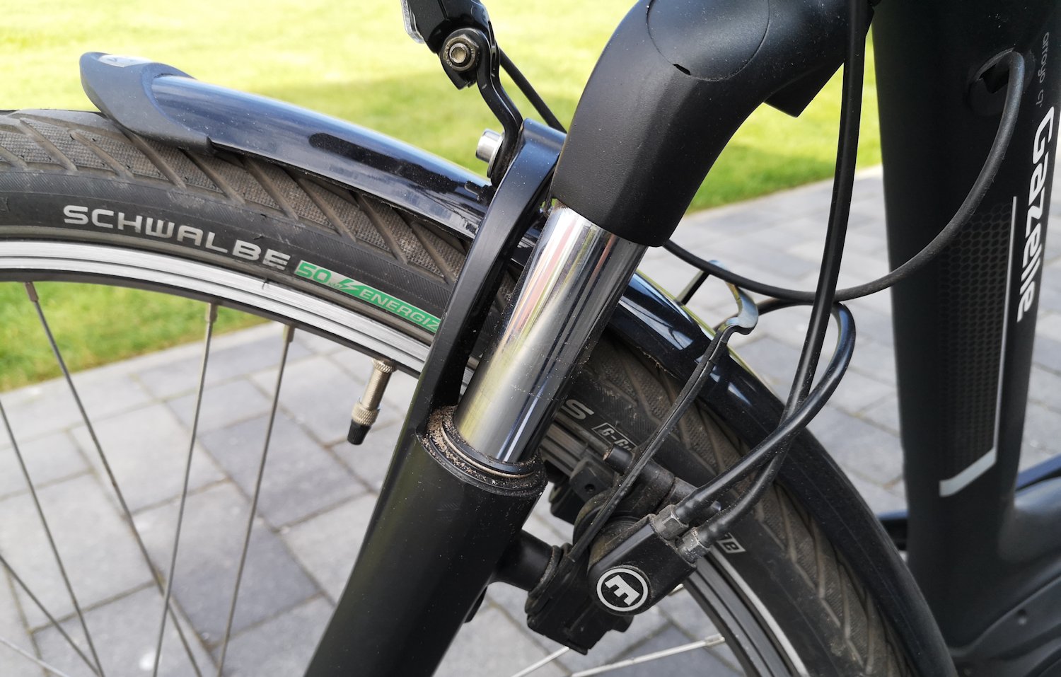 Gazelle E-bike C7 Plus Federgabel
