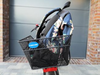 Fischer Fahrradkorb Schultasche im Test