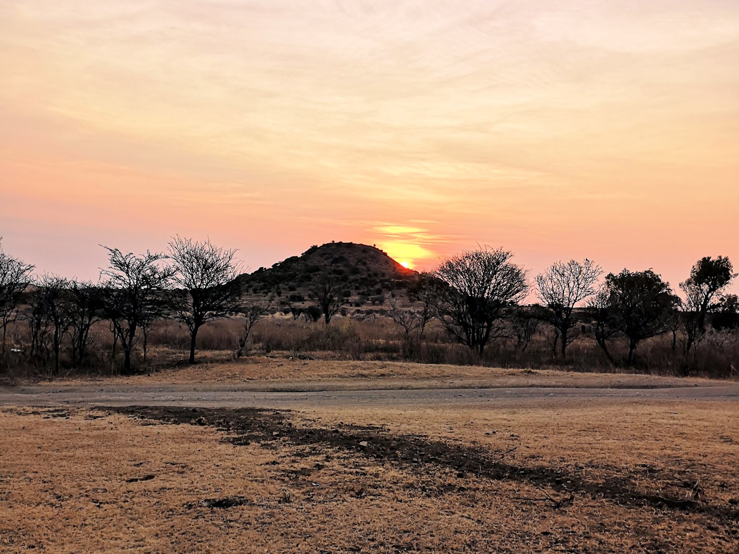 Fahrradreise Planen - Sonnenuntergang in Südafrika