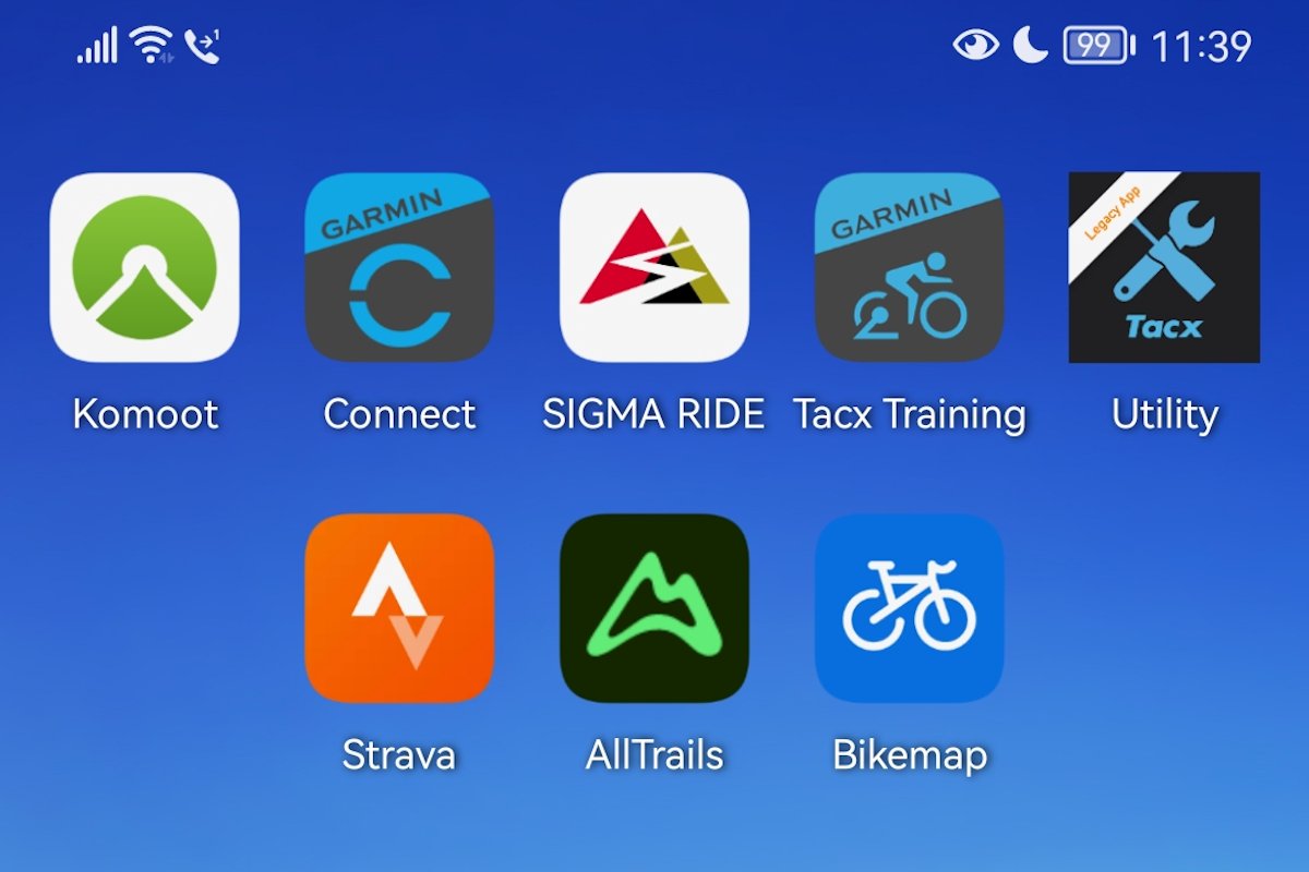 Fahrrad Apps