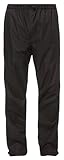 VAUDE Regenhose Herren Fluid Pants II - Wasserdichte, atmungsaktive Multifunktionshose für Radfahren, Wandern, Outdoor, Eco Finish, PFC-frei, reflektierende Details, verstellbare Beinweite