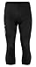 VAUDE Men's Active 3/4 Pants, Radhose mit funktionellem Sitzpolster, Passform: Slim fit, Black Uni, M VAUDE Men's Active 3/4 Pants, Radhose mit funktionellem Sitzpolster, Passform: Slim fit, Black Uni, M