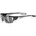 Uvex blaze III - Sportbrille für Damen und Herren - inkl. Wechselscheiben - druckfreier Sitz & perfekter Halt - set black matt/smoke - one size