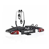 Atera 022780 PKW Fahrradträger Genio Pro Advanced, faltbar mit Rückleuchten - für 2 Fahrräder oder E-Bike, Silber Atera 022780 PKW Fahrradträger Genio Pro Advanced, faltbar mit Rückleuchten - für 2 Fahrräder oder E-Bike, Silber