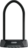 ABUS Bügelschloss Granit XPlus 540 + USH-Halterung - Fahrradschloss mit 13 mm starkem Bügel und XPlus Zylinder - ABUS-Sicherheitslevel 15-230 mm Bügelhöhe