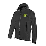 O'NEAL | Mountainbike-Jacke | MTB Mountainbike DH Downhill FR Freeride | Wasserdicht, Unterarmbelüftung, Soft-Touch-Material | Tsunami Rain Jacket | Erwachsene | Schwarz | Größe L