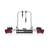 Atera 022696 PKW Fahrradträger Strada E-Bike XL, Auto-Kupplungsträger extrabreit mit Rückleuchten - für 2 Fahrräder, silber Atera 022696 PKW Fahrradträger Strada E-Bike XL, Auto-Kupplungsträger extrabreit mit Rückleuchten - für 2 Fahrräder, silber