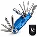 VeloChampion 14-in-1 Fahrrad Multitool mit Neopren-Aufbewahrungstasche | Fahrrad Multifunktionswerkzeug mit Inbusschlüsseln, Speichenschlüssel, Reifenheber & Schraubendreher für Rennrad, MTB & Ebike