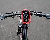 SMINNO Unisex – Erwachsene CESAcruise S Universäller Smartphone Halter & Freisprecheinrichtung, Fahrrad mit APP Rot Universell