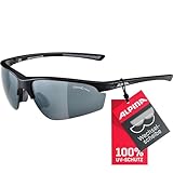 ALPINA TRI-EFFECT 2.0 - Indiv. Anpassbare, Bruchsichere Wechselscheiben Sport- & Fahrradbrille Mit 100% UV-Schutz Für Erwachsene, black matt, One Size ALPINA TRI-EFFECT 2.0 - Indiv. Anpassbare, Bruchsichere Wechselscheiben Sport- & Fahrradbrille Mit 100% UV-Schutz Für Erwachsene, black matt, One Size