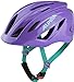 ALPINA PICO - Leichter, Optimal Klimatisierter & Bruchfester Fahrradhelm Mit Fliegennetz Für Kinder, Purple Gloss, 50-55 cm