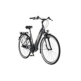 Fischer E-Bike City CITA 5.0i, Elektrofahrrad, schiefergrau matt, 28 Zoll, RH 44 cm, Brose Drive C Mittelmotor 50 Nm, 36 V Akku im Rahmen