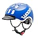 woom Kids Helm, Fahrradhelm für Kinder, mit Visier, für Jungen und Mädchen, 46–50 cm, Größe XS, Verstellbar, Aufprallschutz, Blau (Sky Blue) woom Kids Helm, Fahrradhelm für Kinder, mit Visier, für Jungen und Mädchen, 46–50 cm, Größe XS, Verstellbar, Aufprallschutz, Blau (Sky Blue)