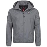 Höhenhorn Rigi Herren Regen Jacke Outdoor Rain Grau Gr. S