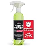 IMPACT® Kettenreiniger Fahrradkette 500ml [FÜR ALLE RÄDER & KETTEN] - Universeller Fahrradketten Reiniger - Schnelle & einfache Reinigung - Fahrrad Kettenreiniger umweltverträglich - Made in Germany